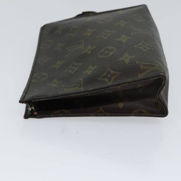 LOUIS VUITTON Monogram Poche Toilette 19 Pouch M47544 LV Auth 70484 - Picture 4 of 16